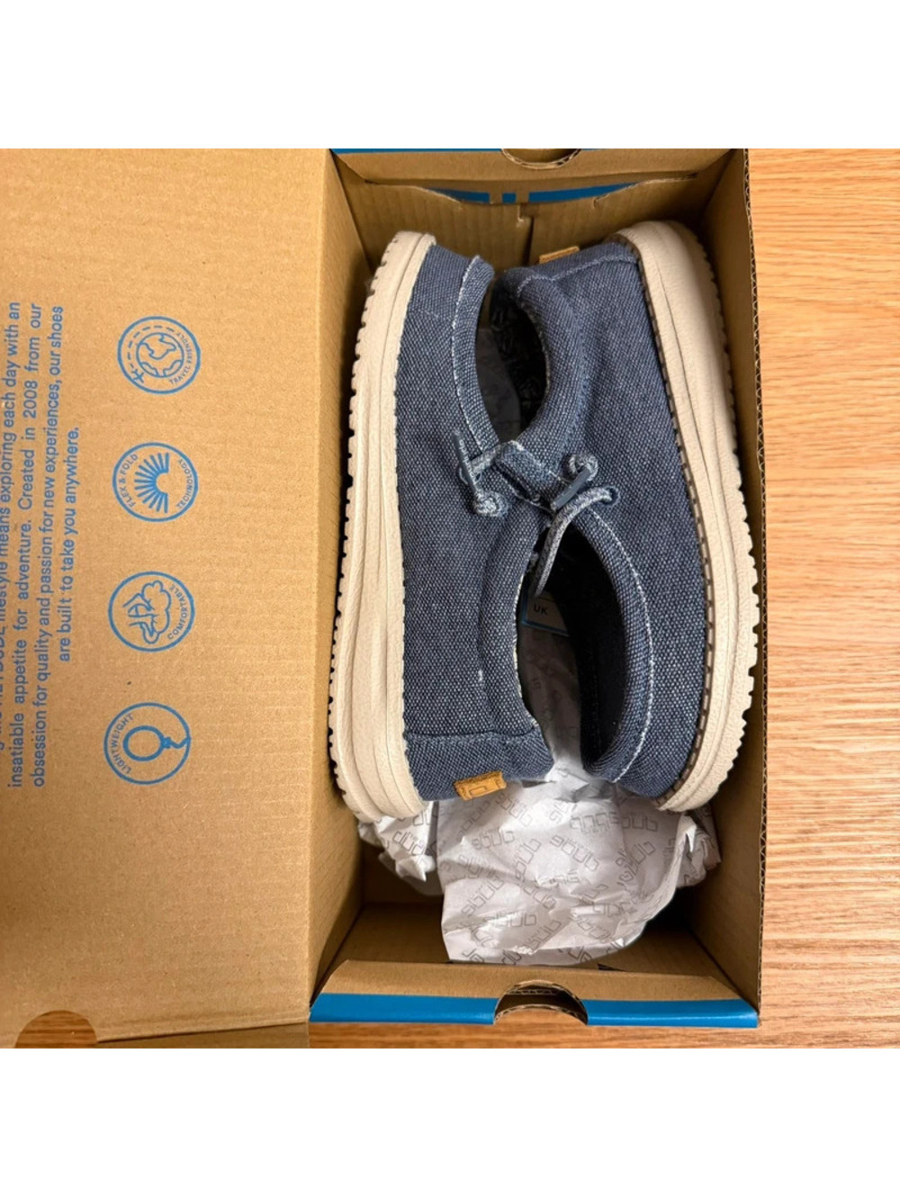 Hey dude Wally youth shoes